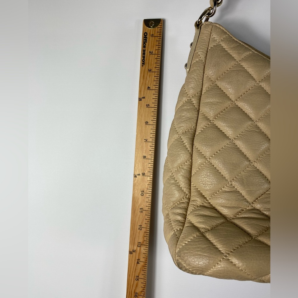 Kate Spade Quilted Tan Handbag - Picture 12 of 14